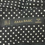 ZARA Black/ White Polkadot Wide Leg Pants Size M Photo 7
