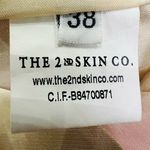 The 2nd Skin Co Champagne Silk bubble Dress Tan Size 2 Photo 7