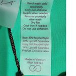 CALIA Mid Rise Ruched Side Swim Bikini Bottom Green Glow XL NEW Photo 5