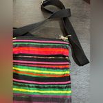 Colorful Striped Crossbody Bag Red Photo 3
