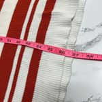 Anthropologie Callahan Simone Striped Knit maxi skirt Red Size L Photo 5