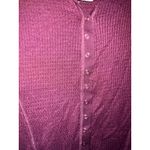 Free People  Shirt top Intimately Lounge soft Long Sleeves Size Small NEW Cardi Photo 3