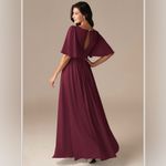 AW Bridal Kennedy Dress Bridesmaids dress in Burgundy A0 Red Size 0 Photo 1