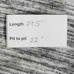 Lou & grey Gray Cowl Neck Pullover Size Large Heather Gray Tunic Photo 7