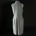 Banana Republic Sleeveless Wool Blend Blazer Sheath Dress Gray 6 Photo 3