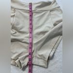 Susana Monaco NWT  Blanched Almond High Waist Tailored  Comfortable Shorts Photo 9