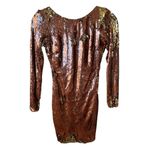 Dress the Population  Lola Long Sleeve Sequin Body-Con Minidress Photo 1