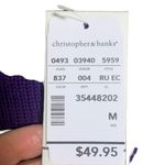 Christopher & Banks NWT  Winter Snowflake  Cardigan Sweater Size Medium Photo 5