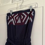 Takara Stylish Navy Strapless Romper Photo 1