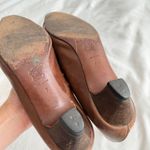 Fendi Scarpe Vintage Leather Pumps Black Made in Italy Women’s 7M Photo 4