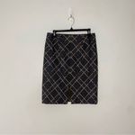 Etcetera Women's Embroidered Pencil Skirt above Knee Length Size 2 Business Wear Photo 5