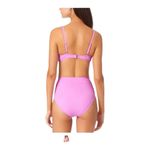 California Waves COPY -  PINK HIGH WAIST SWIMSUIT SIZE LARGE NWT. Photo 2