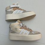 Adidas Forum Bonega Mid Ecru Tint Cloud White GW7061 Platform Sneakers Womens 7 Photo 8