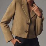 Anthropologie  Cropped Blazer Jacket size 12 Photo 5