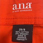 a.n.a  Shorts, Cyber Orange, Size 29/8 - NWT Photo 4