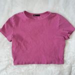 ZARA pink cropped short sleeve Photo 0