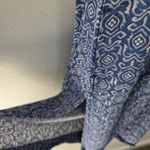 Lucky Brand Blue Popover Shirt Dress Photo 5