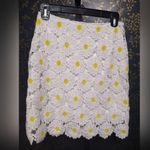 MI Ami Daisy Lace Mini Skirt Photo 0