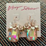 Betsey Johnson  earrings NWT Photo 0