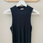 Mossimo Supply Co . Long Sleeveless Dress Black Sz Medium Photo 1