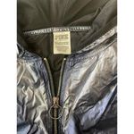VS PINK Rare Blue Metallic Ombre Ensign Anorak Sport Jacket Size XS Photo 1
