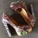 Cosmopolitan  Faux Snakeskin Shaped Pump Size 6 1/2 Photo 0