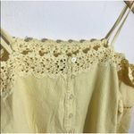 Topshop Womens  Top Lace Trim Off the Shoulder Size 8 Photo 6