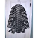 Catherine Malandrino  Black & White Houndstooth Coat Photo 2