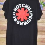 Red Hot Chili Peppers Mens Unisex Black Concert T Photo 0