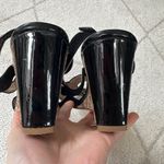 Aquatalia Open Toe Suede/Patent Leather/Straw Peep Toe Wedges Sz 8 Photo 8