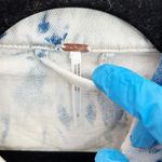 Free People  Womens Rumors Denim Jacket Tie Dye Distressed Size Small New Photo 4