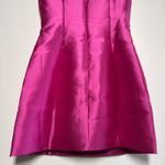 Hutch  Chesca Dress Fuchsia Pink Mini Sleeveless Bow Cocktail Party Wedding S Photo 11