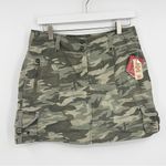 Faded Glory  Vintage Y2K Camouflage Mini Skirt Size 6 Early 2000s Photo 0