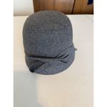Gray Wool Blend Cloche Hat Bow Accent Downton Abbey Style One Size Fits Most Photo 3