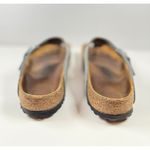 Birkenstock Gizeh Sandals Brown White Birko Flor Flat Flip Flops Thong 41 US 10 Photo 4