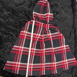 Cooperative  Red and Black Plaid Hooded Cape Photo 11