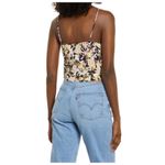 VERO MODA NWT  Chaddie Camisole In Black Aop Brigitta Photo 2