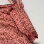 Loft  Sleep PJ Pajama Pants Wide Leg Lightweight Animal Print Lounge Coral Brown Photo 2