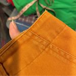 Cute pumpkin spice Y2K cargo shorts cotton canvas GH Bass Orange Size 10 Photo 8