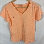 Fresh Produce Orange V Neck Tshirt Size Small Photo 0