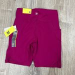 All In Motion Women's Cranberry High-Rise Bike Shorts - Size Small - NWT Photo 5