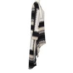 High Low Tunic Shirt Dress 12 Large Artsy‎ Abstract Top Asymmetrical Hem Neutral Photo 4