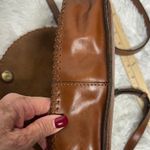 Patricia Nash Brown Leather Crossbody Bag Photo 12
