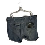 Silver Jeans Silver Boyfriend Indigo Mid Rise Roll Cuff Denim Blue Jean Shorts Plus Size 22W Photo 3