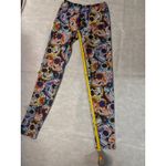 Nan Made Skull Leggings M Cute Whimsy Goth Colorful Streetwear Punk Biker Skater Orange Size M Photo 6