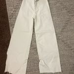ZARA  White High-Rise Jeans Wide-Leg Photo 2