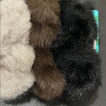 Piper K | Set of 3 Faux Fur Scrunchies Gray Photo 4