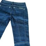 Roberto Cavalli Low Rise Straight Slim Leg Jeans Dark Wash Flap Pocket 27x34 Photo 5