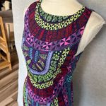 Mara Hoffman  Women's Geometric Tribal Print Open Back Sheath Dress 6 Photo 1