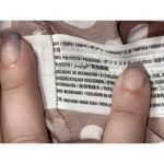 Abercrombie & Fitch  Mauve Pink White Polka Dot Slit Midi Skirt Womens Size XL Photo 3